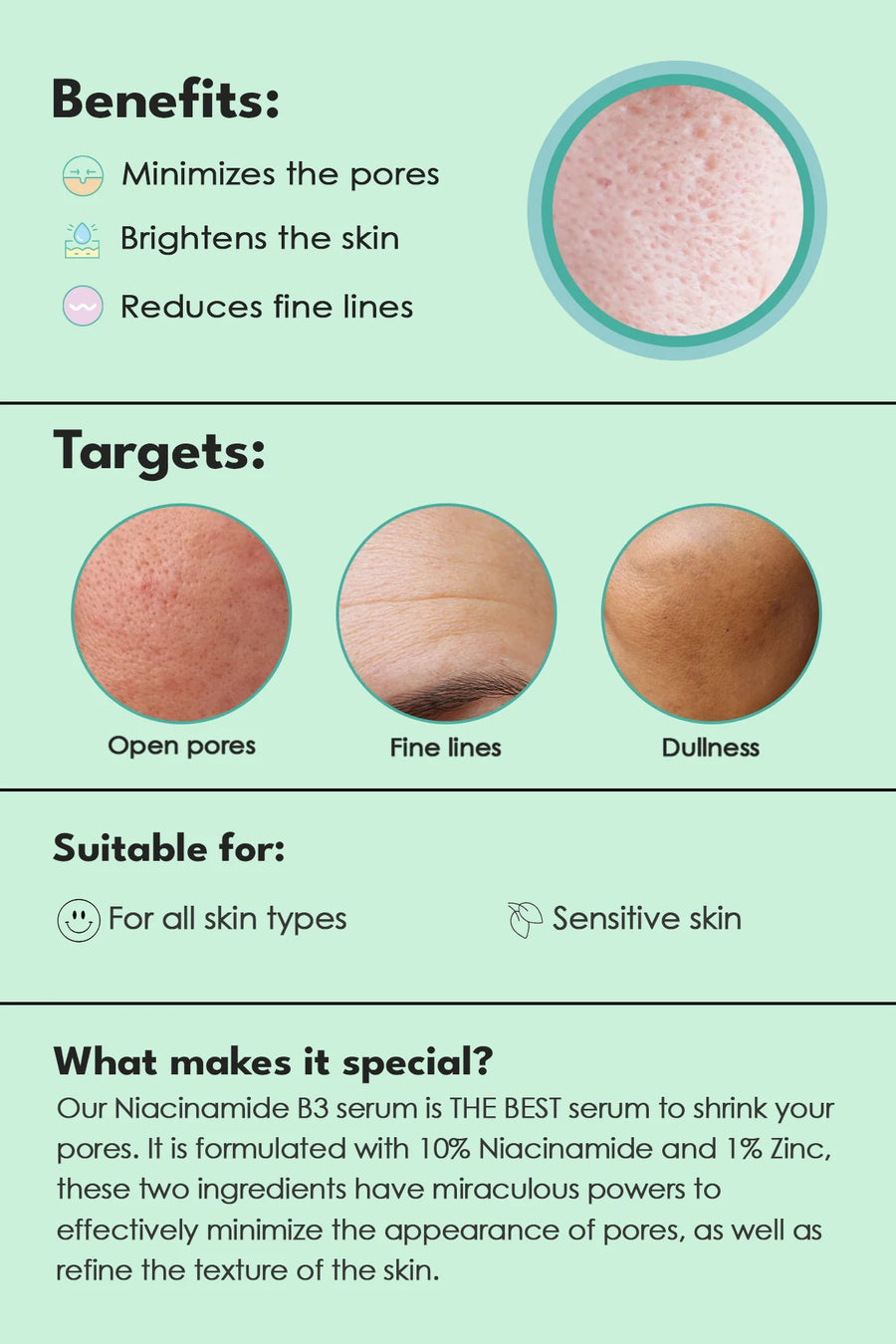 B3 PRO: Pore erasing serum