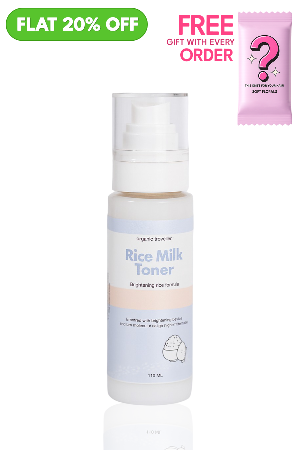 Rice Milk Toner: Brightening formula