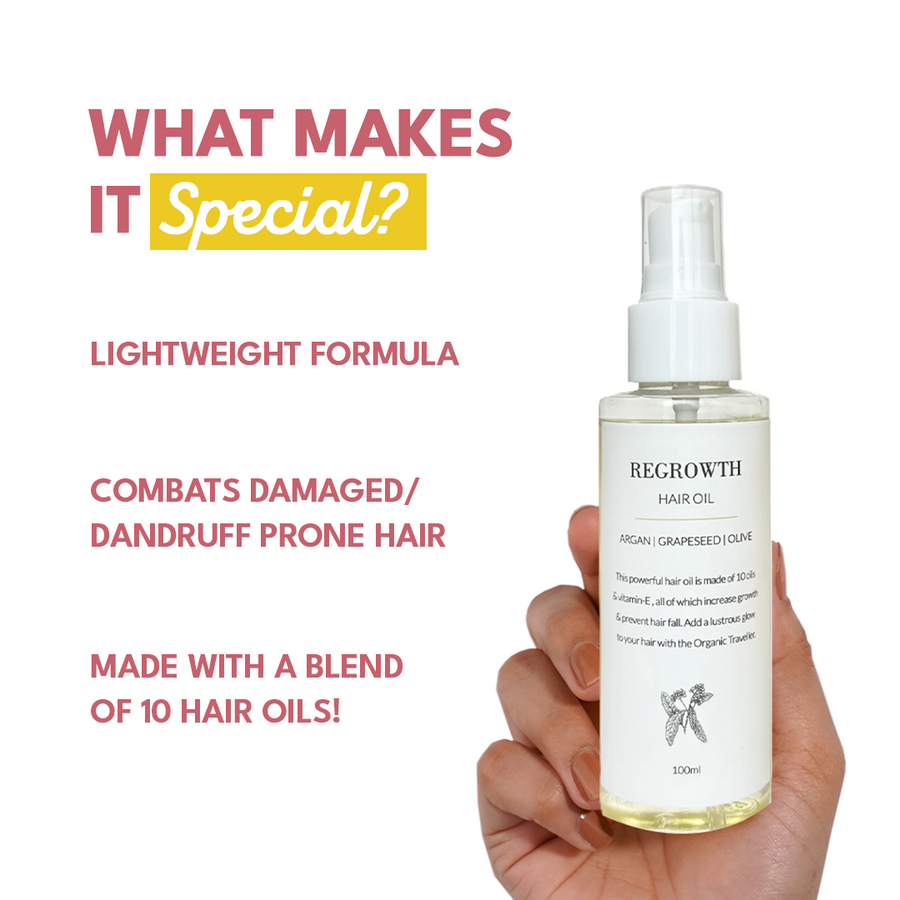 Regrowth Hair Oil