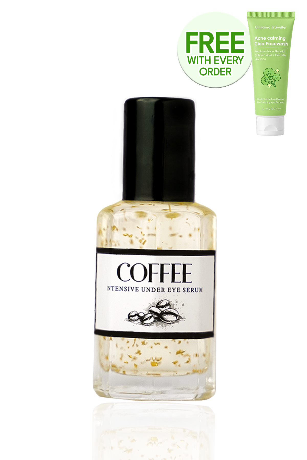 Coffee under-eye serum