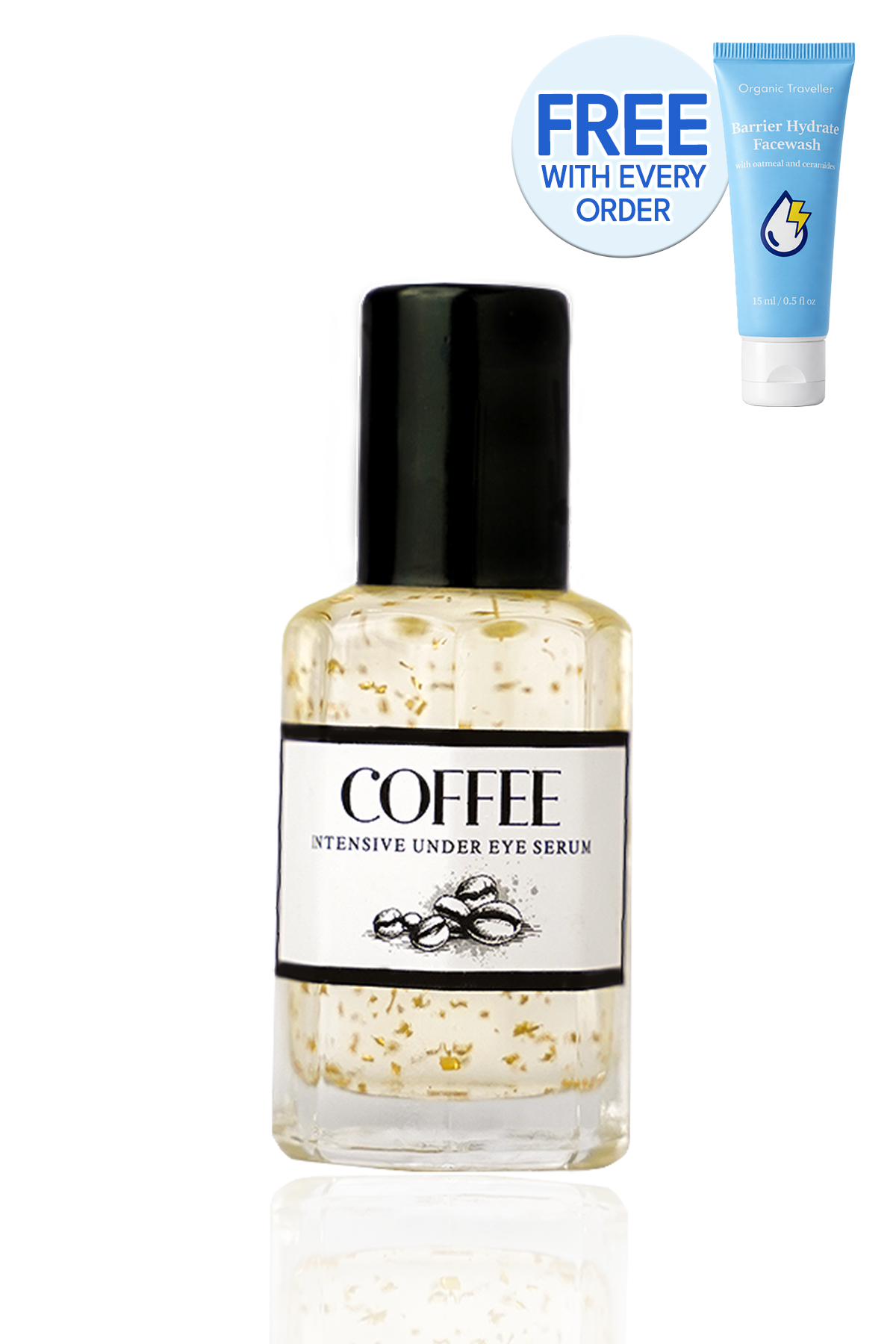 Coffee under-eye serum