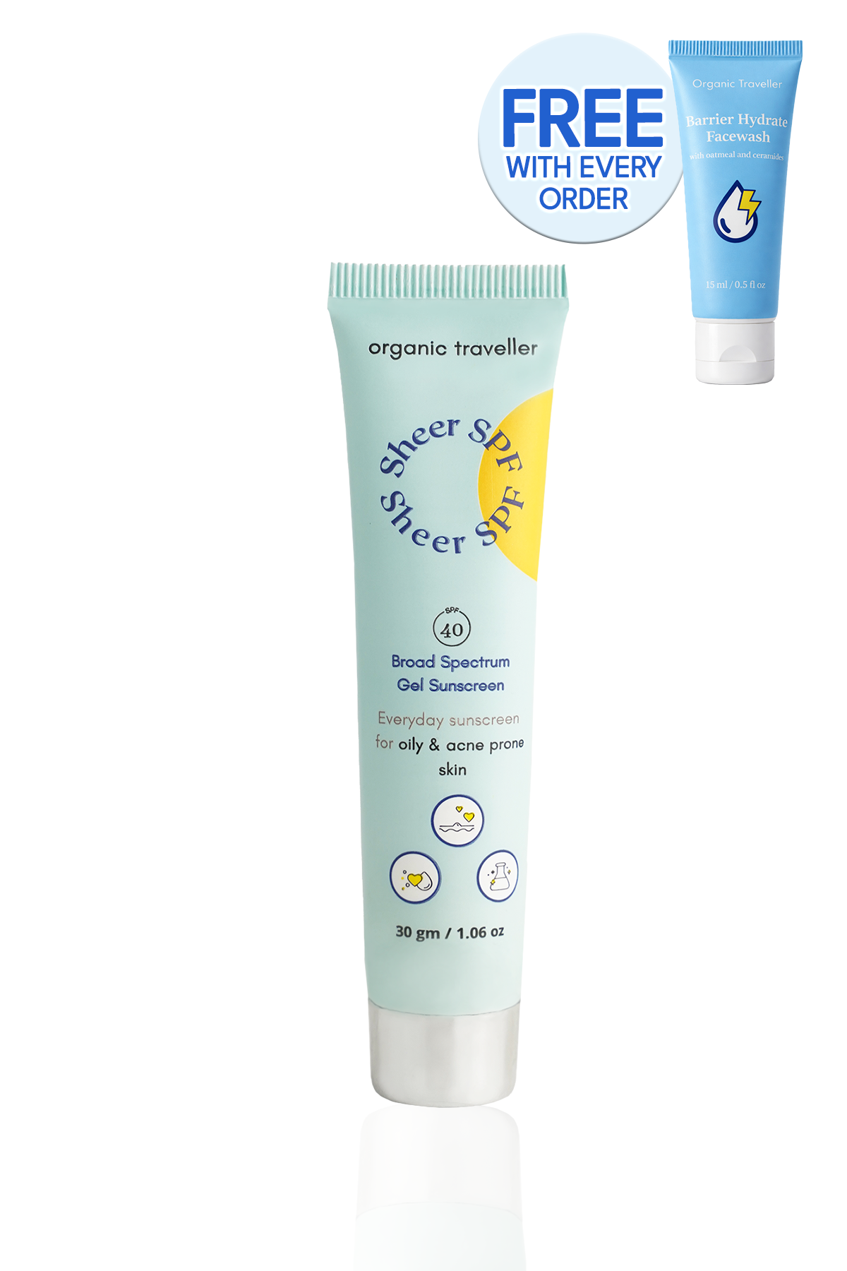 Sheer SPF: Oily/Acne Prone Skin Sunscreen (30 ML)