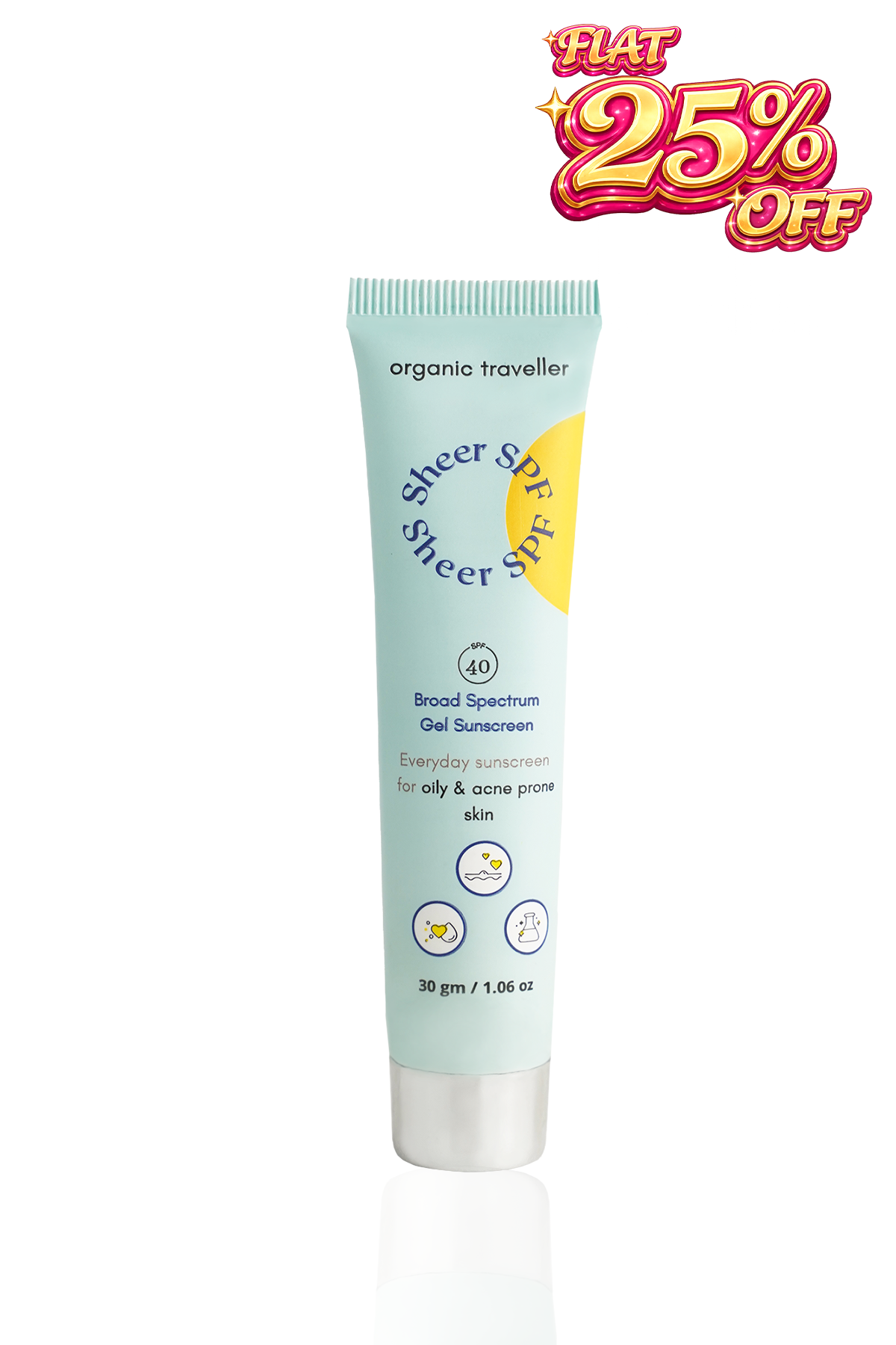 Sheer SPF: Oily/Acne Prone Skin Sunscreen (30 ML)
