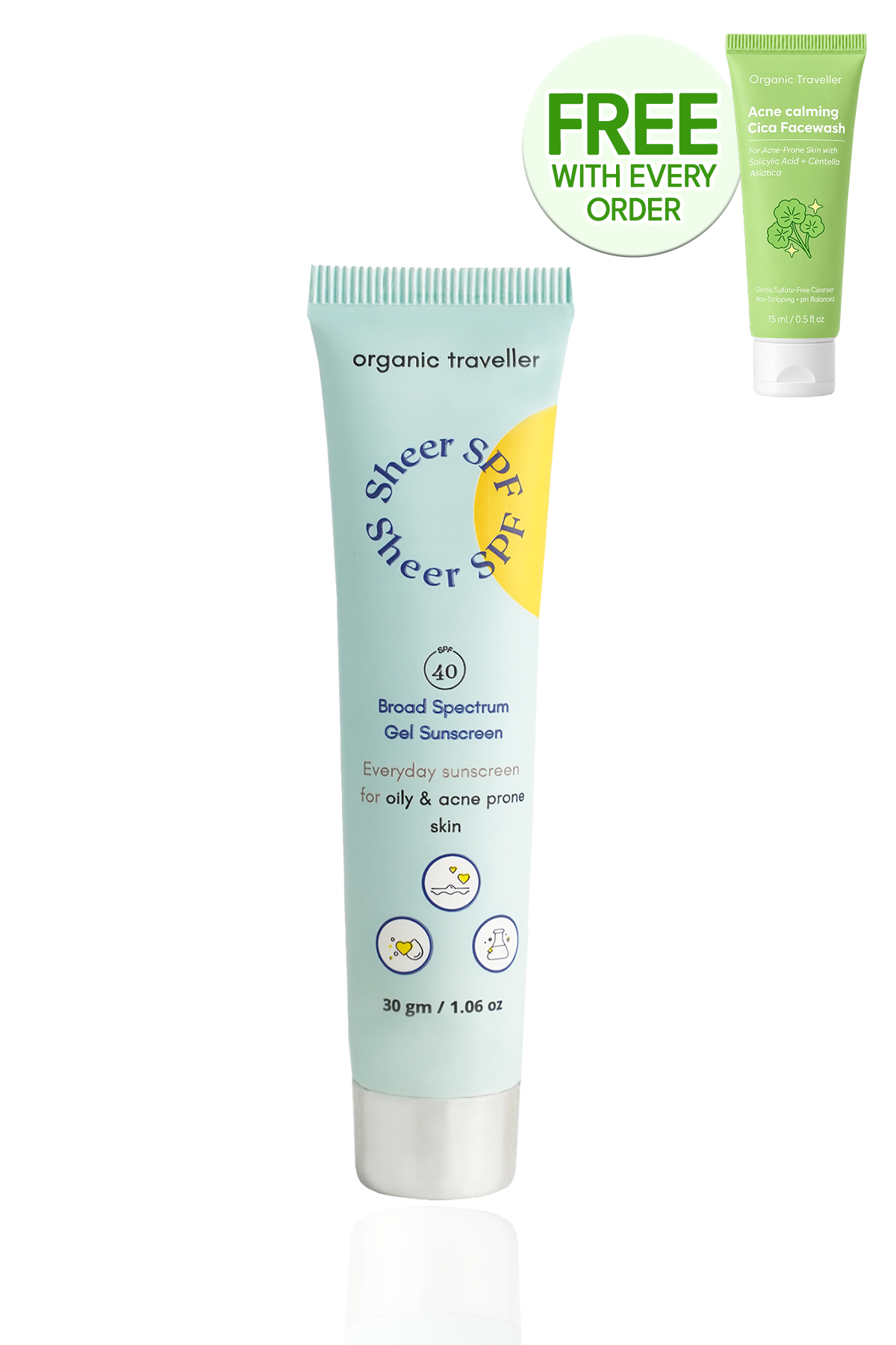 Sheer SPF: Oily/Acne Prone Skin Sunscreen (30 ML)