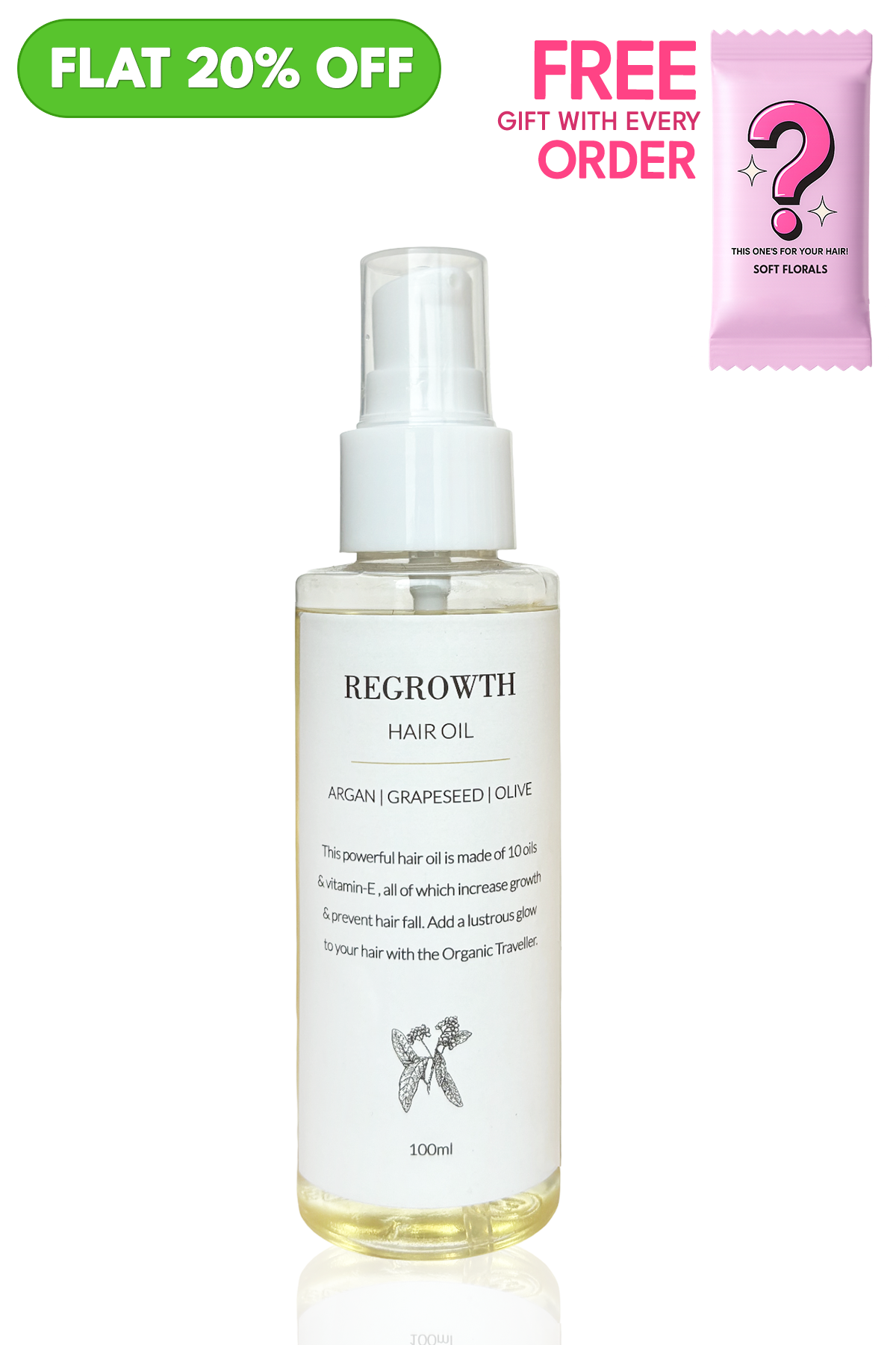 Regrowth Hair Oil