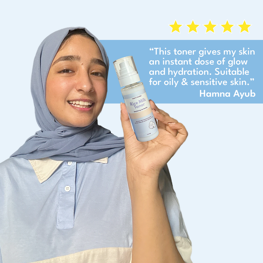 Rice Milk Toner: Brightening formula