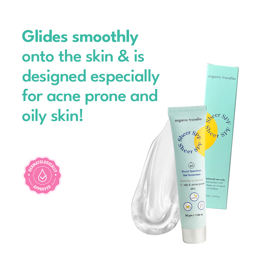 Sheer SPF: Oily/Acne Prone Skin Sunscreen (30 ML)