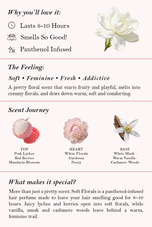 Myri Soft Florals Hair Perfume 50 ML